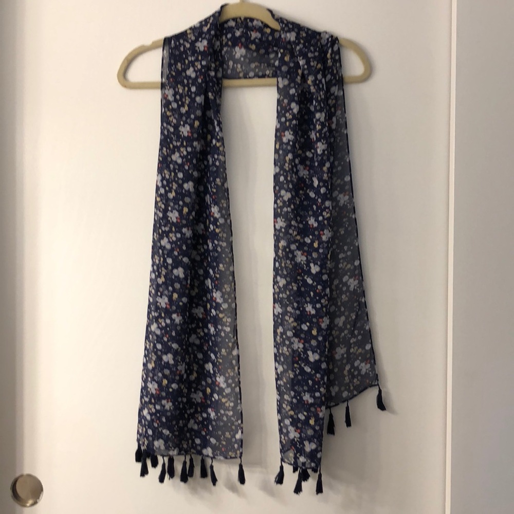 Charming Charlie Floral Scarf